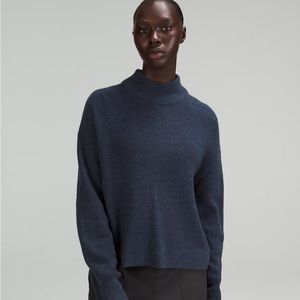 Lululemon merino wool blend turtleneck sweater
